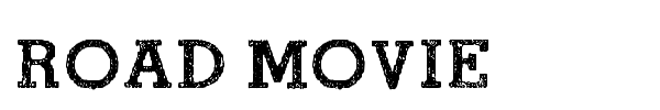 Road Movie font preview